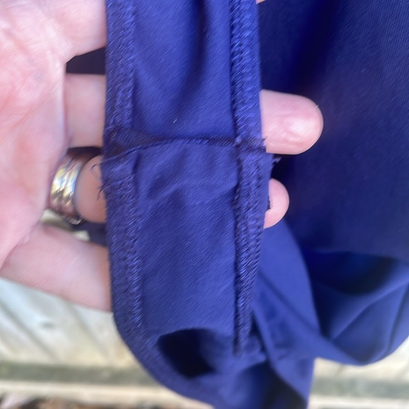 Zara Halter neck bodysuit snap-button fastening 5039/372 blue stretch M - Picture 9 of 16